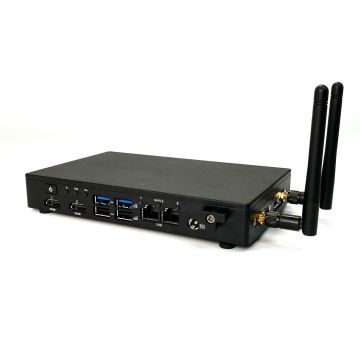 ASUS NUC 13 Rugged Front Panel Bracket Dual USB 2.0 Ports and Dual SMA RF Antennas
