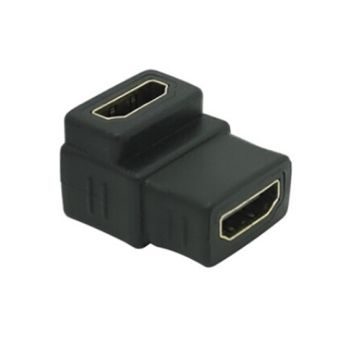 HDMI Female (Type A) to 90 Degree Bend HDMI Female (Type A) Adapter