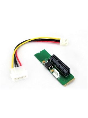 PCI-e 1X/4X Card to M.2 M Key 4 Lane PCIe Slot Adapter