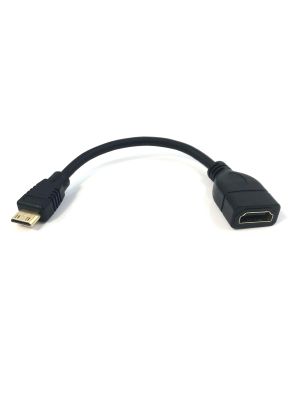 Mini HDMI Male to HDMI Female Adapter Cable