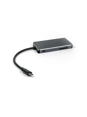 Type C to SD-TIF Converter with HDMI, USB 3.0, and PD
