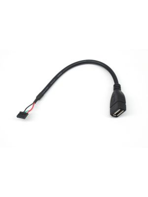 USB 2.0 Female to 5 Pin 2.0 mm - 6 Inches